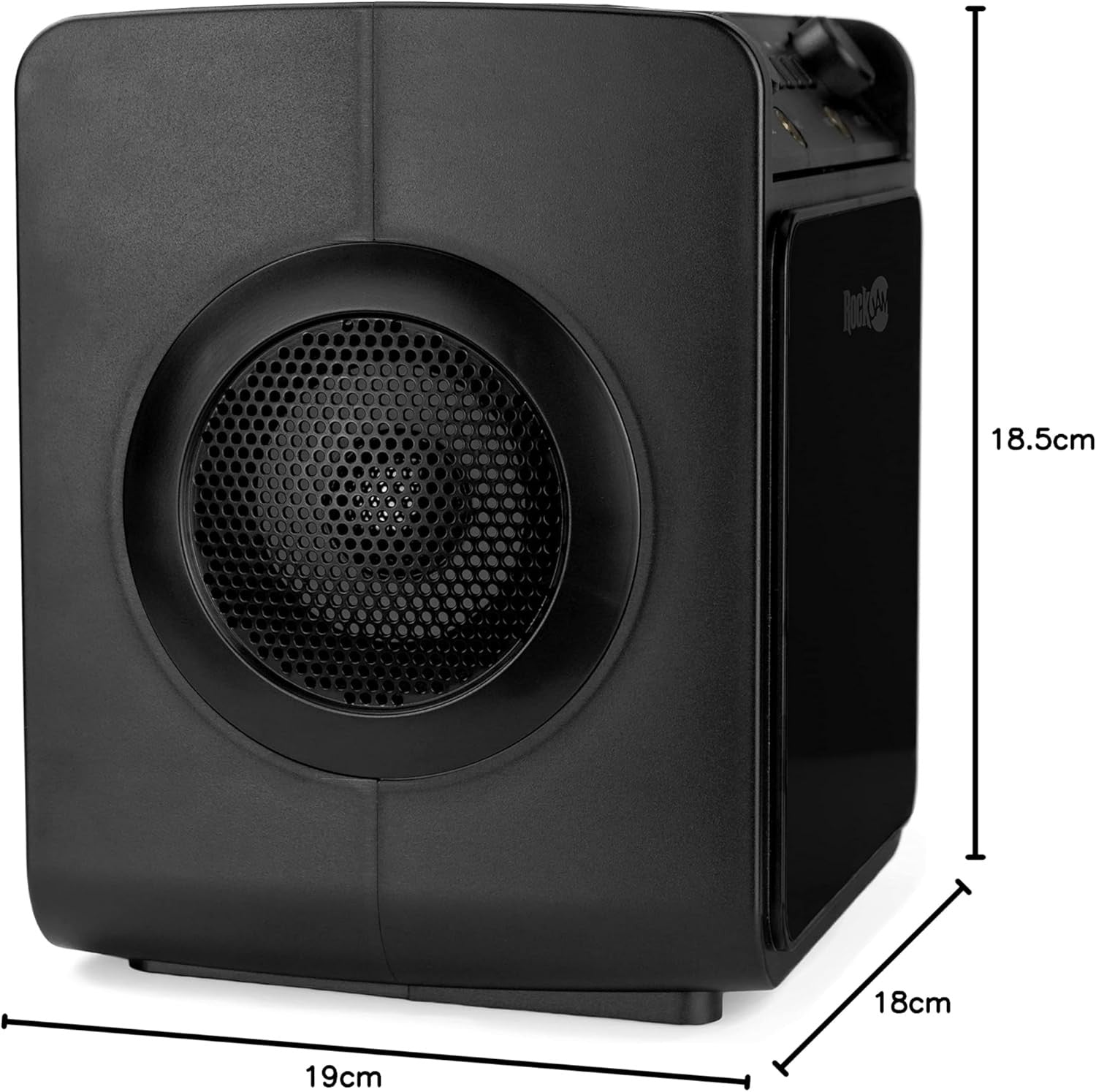 Bluetooth Karaoke Machine 10W with 2 Mics LED Speaker