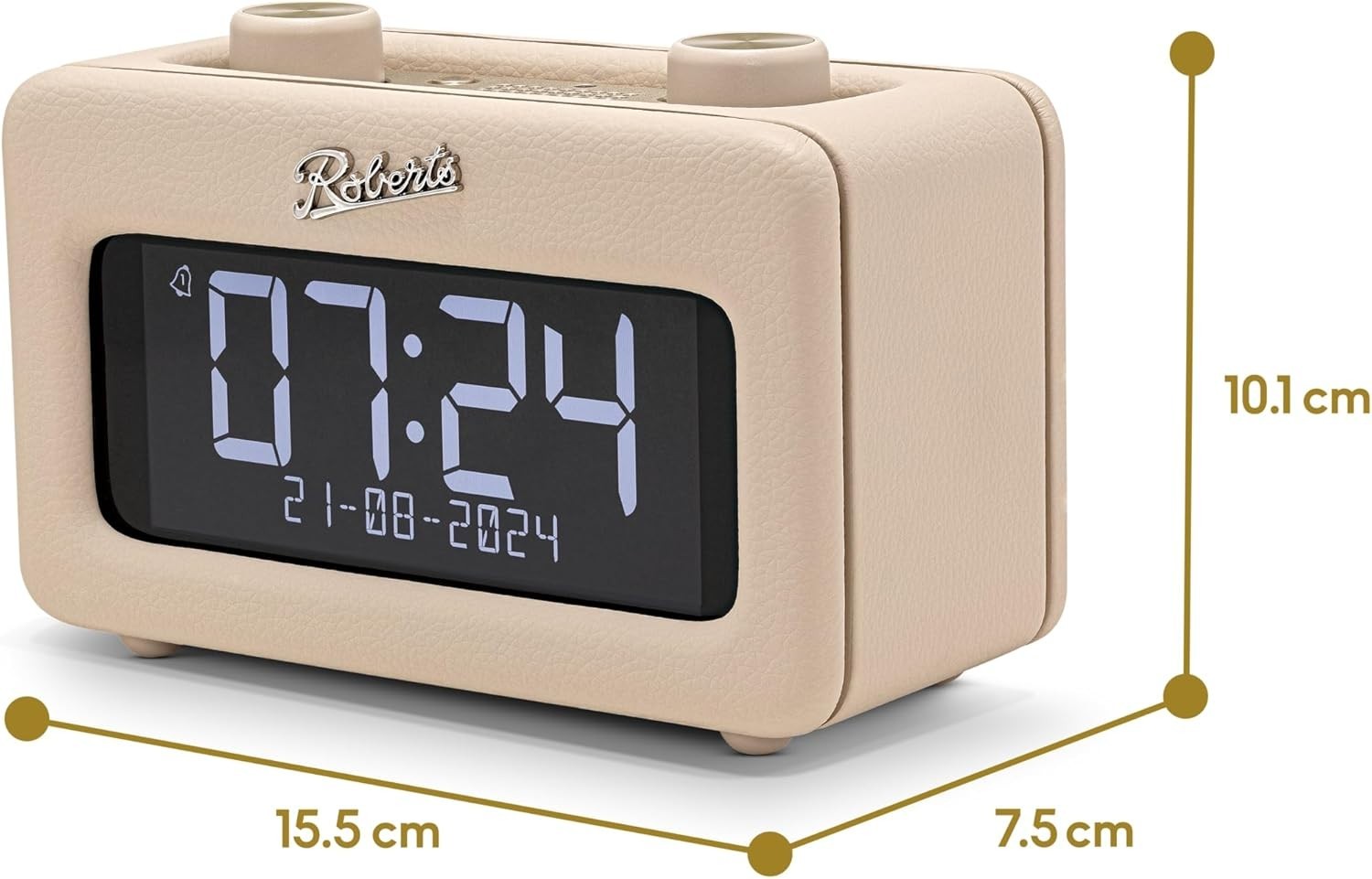 Contemporary DAB+/FM Digital Radio Bluetooth Pastel Cream