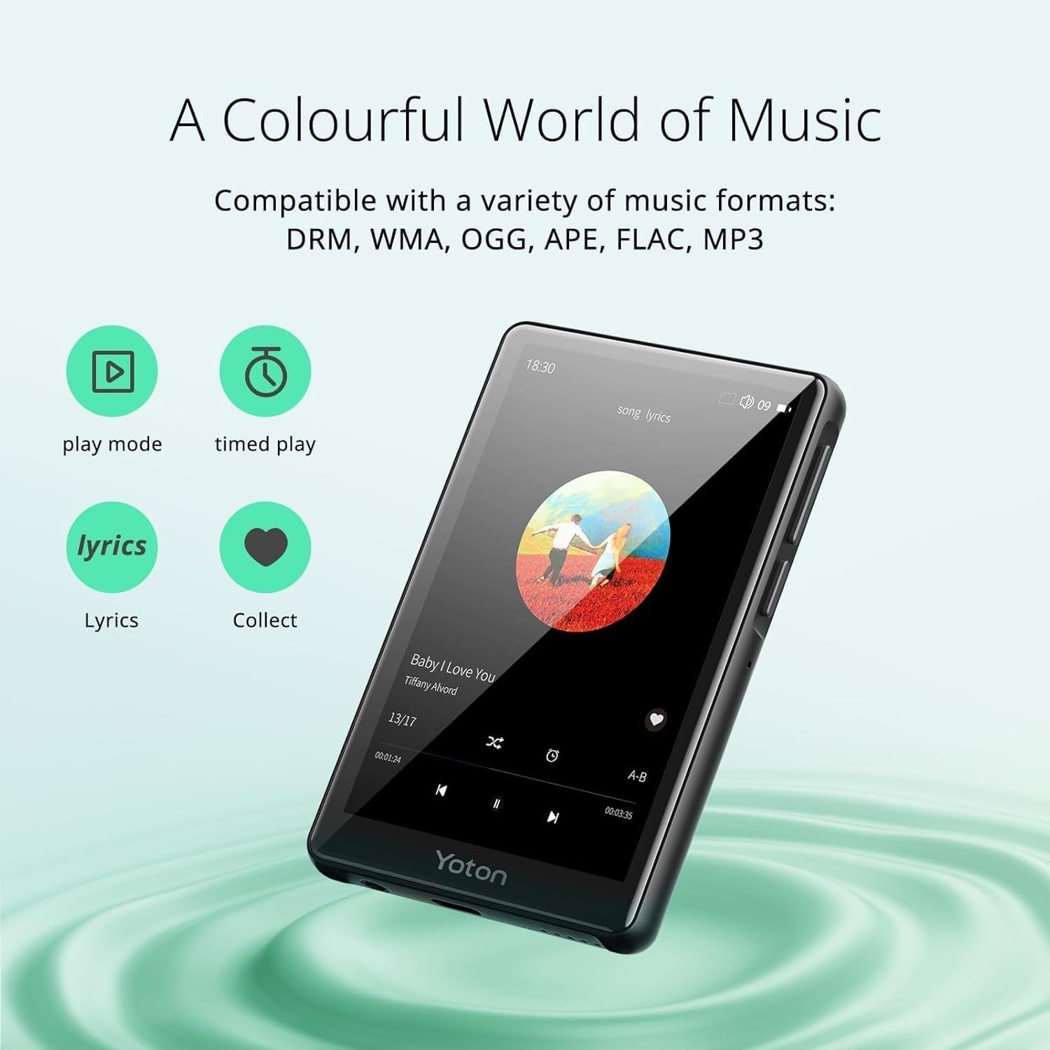 80GB MP4 Player 4" Touch Screen Bluetooth 5.0 FM Radio