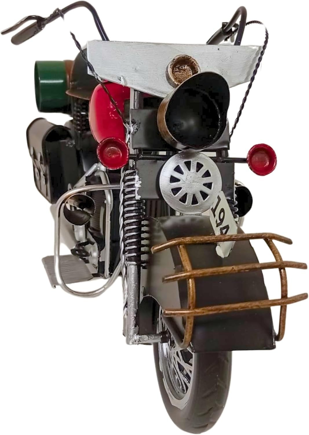 Vintage Style Motorcycle Model with Authentic Details & Classic Design