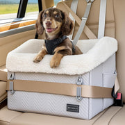 Dog Car Seat Booster Waterproof Pet Travel Bed Safety Harness 30lb