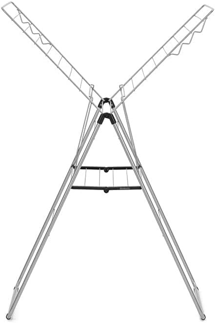 Foldable Indoor Clothes Airer 20m Stainless Steel Drying Rack Adjustable