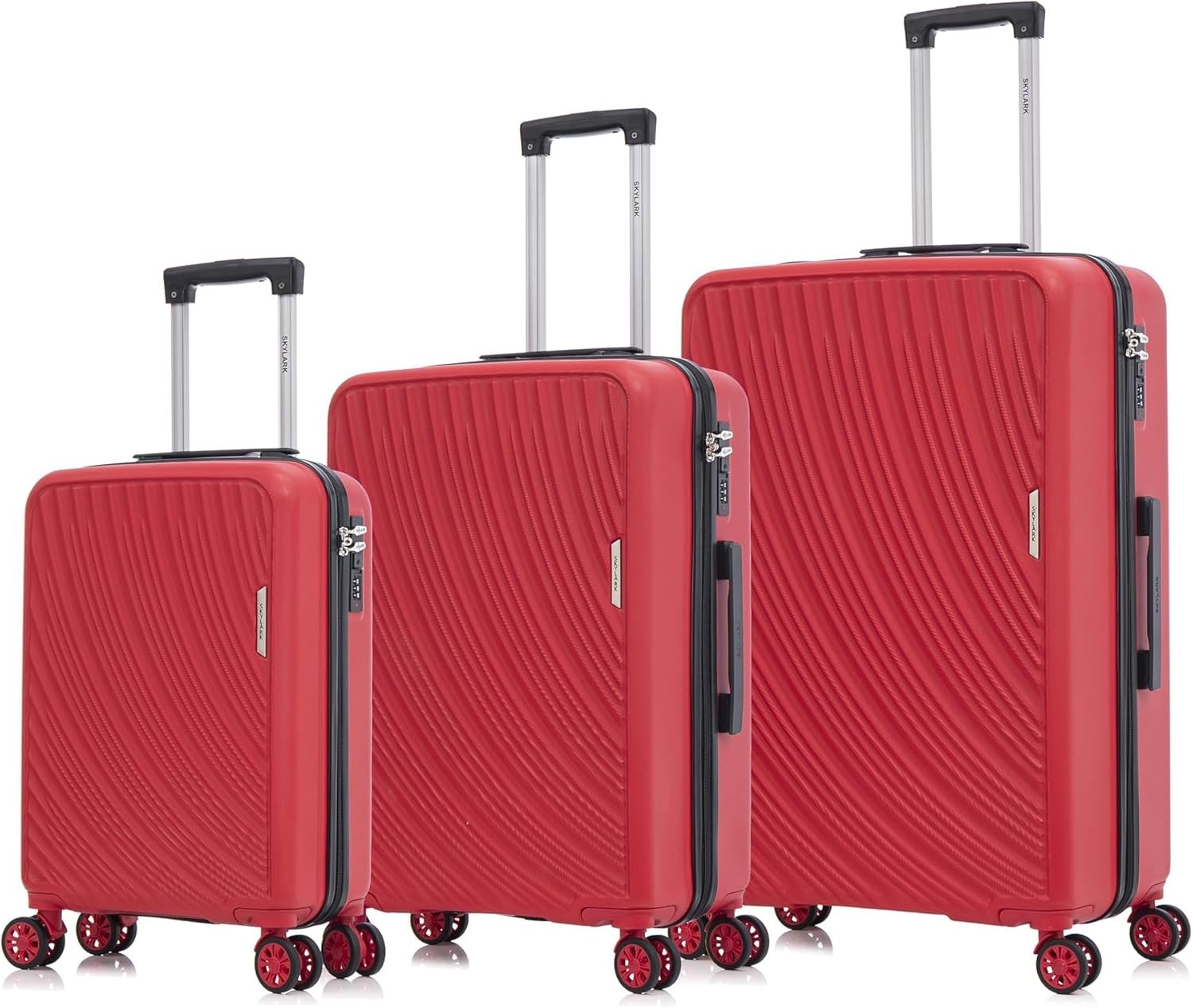 Medium Check In Suitcase 24” ABS Hard Shell Lightweight 4 Wheel Spinner