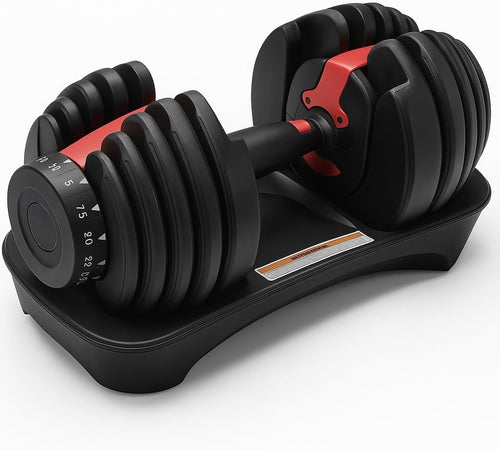 40kg Smart Dial Adjustable Dumbbell 15-in-1 Compact Home Gym Weight