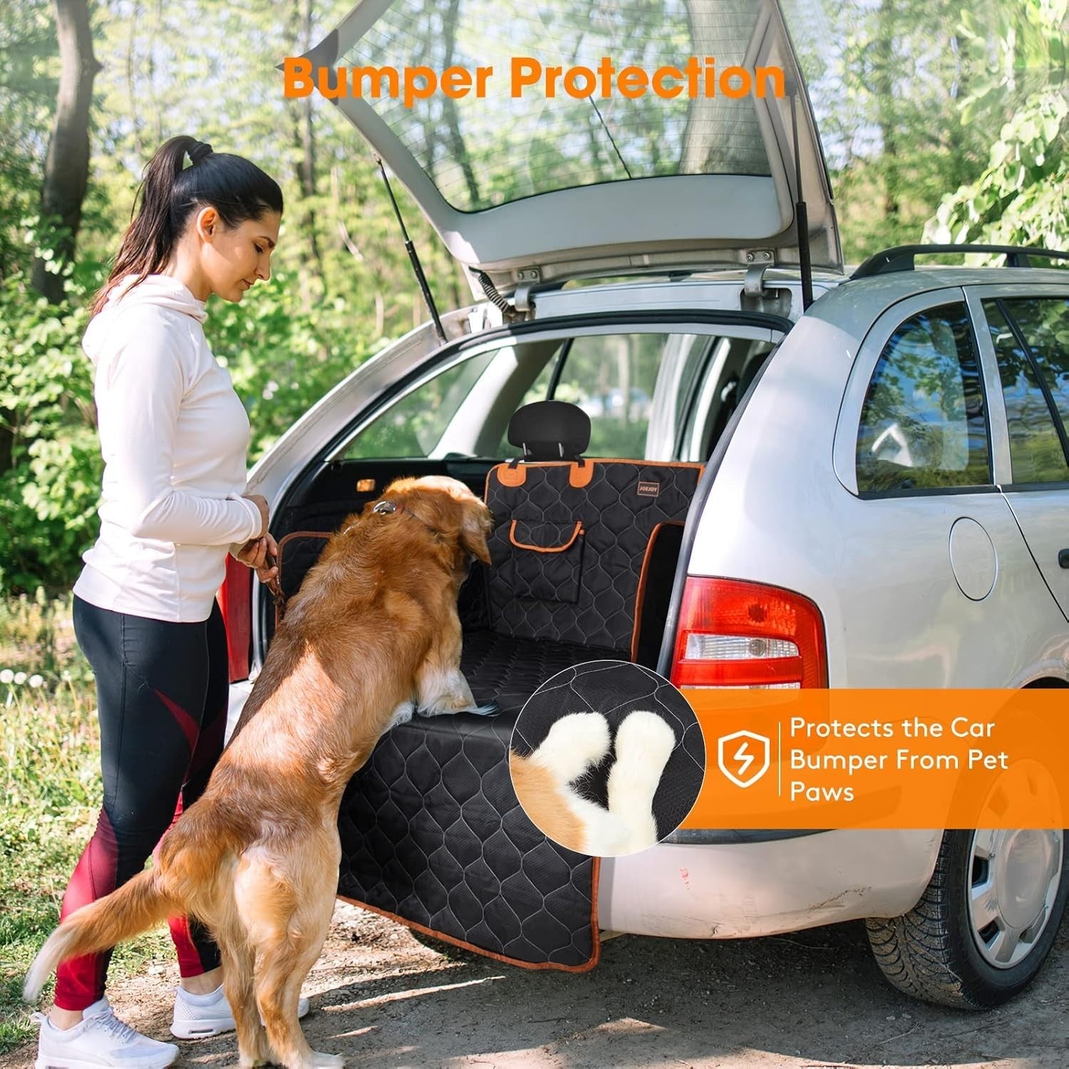 Waterproof Dog Car Boot Protector SUV Trunk Liner Non Slip Cover
