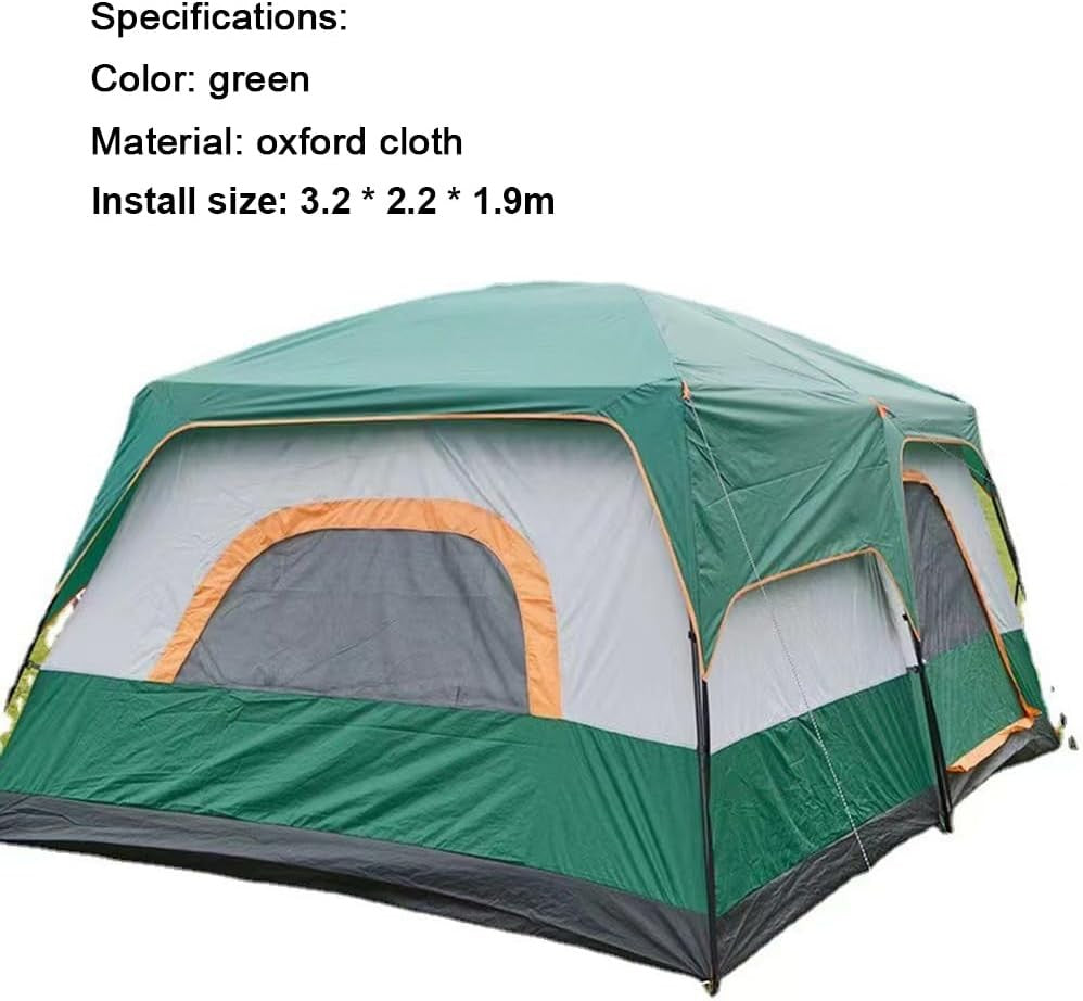 6 Man Waterproof Camping Tent Large Family Dome Outdoor Shelter