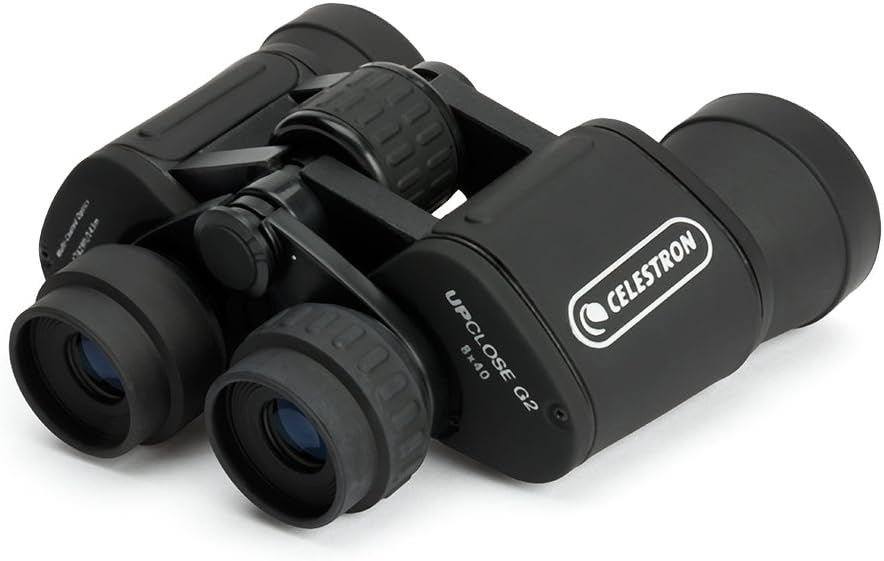 8x40 HD Porro Prism Binoculars Wide View Powerful Outdoor Birdwatching Optics
