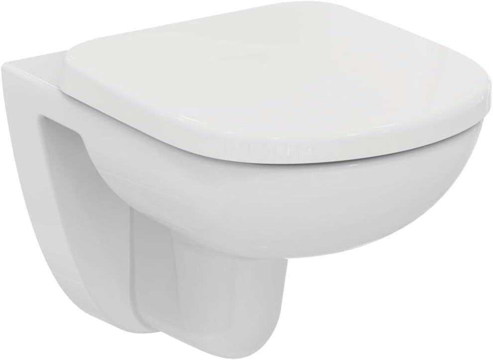 Tempo Kheops Toilet Seat Short Projection White Thermodur Stainless Hinges