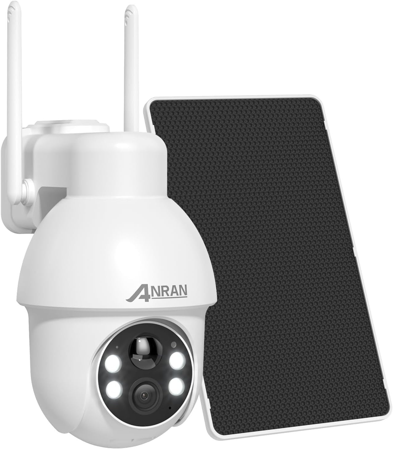 4K 8MP Solar Security Camera Outdoor 360° WiFi Color Night Vision