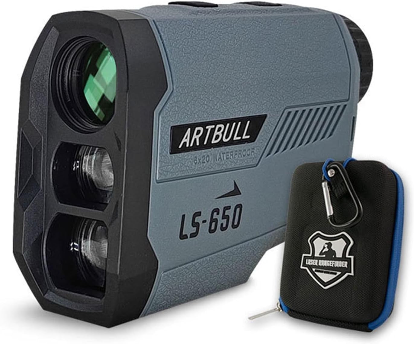 Golf Laser Rangefinder 1000m Flag Lock 6X Magnification Compact Outdoor