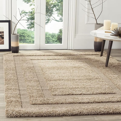 Large Handmade Shaggy Area Rug 160x230cm Thick Pile Soft Anti Slip Carpet