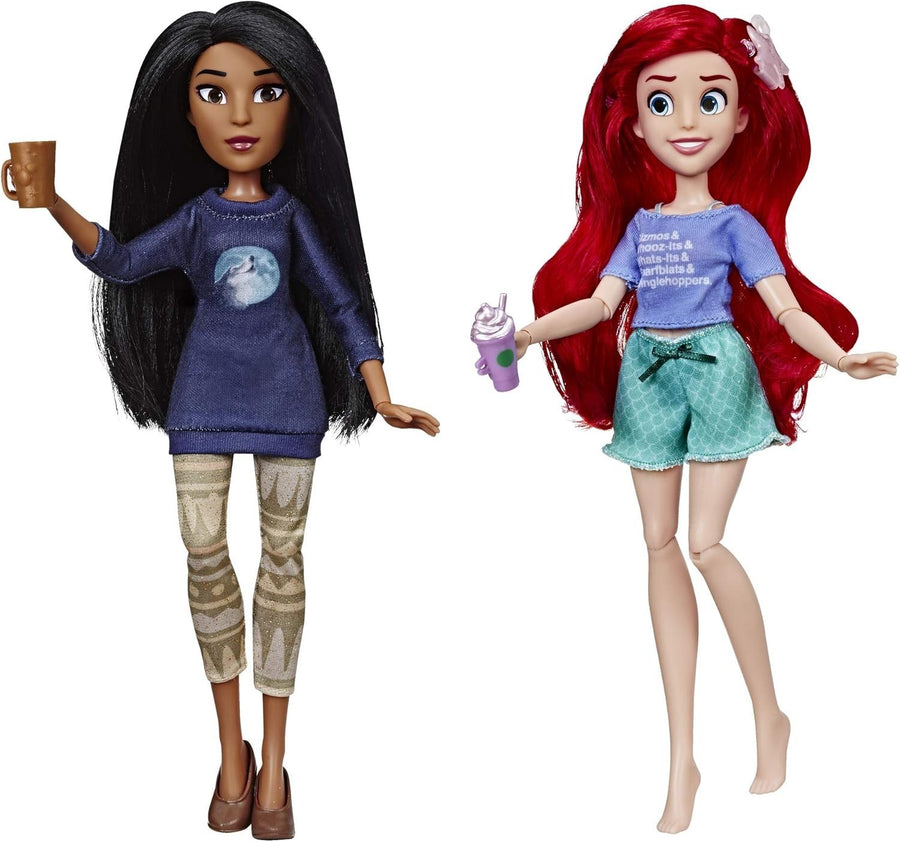 Princess Fashion Dolls 2 Pack Casual Outfits Accessories Movie Style
