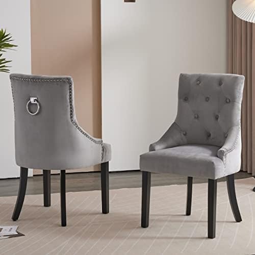 2 Seater Round Glass Dining Set Compact Table and Chairs for Small Spaces