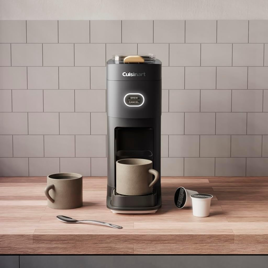 Single Serve Coffee Maker Pod Brewer Auto Shut Off Compact 6–12oz Machine
