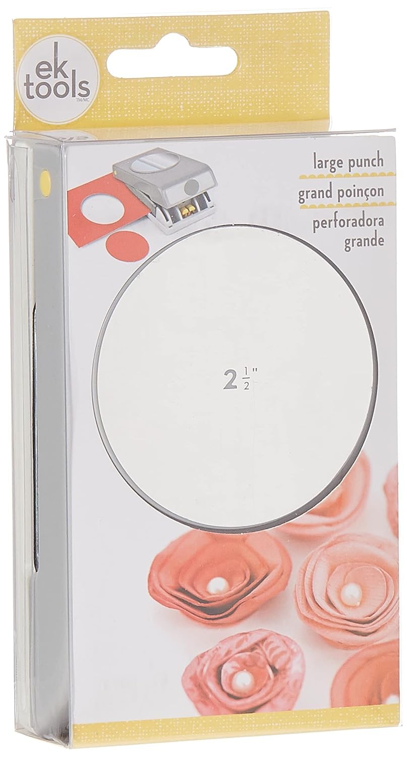 Circle Paper Punch 2.5in Metal Craft Die Cutting Tool Scrapbooking