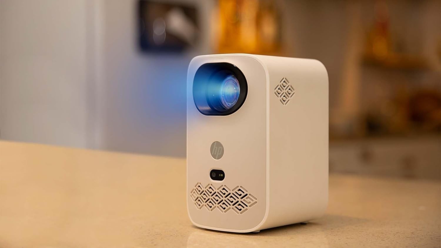 Smart 1080P Projector WiFi Bluetooth Auto Focus 4K Apps