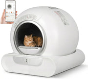 Self Cleaning Cat Litter Box App Control Auto Odor Removal XL Tray