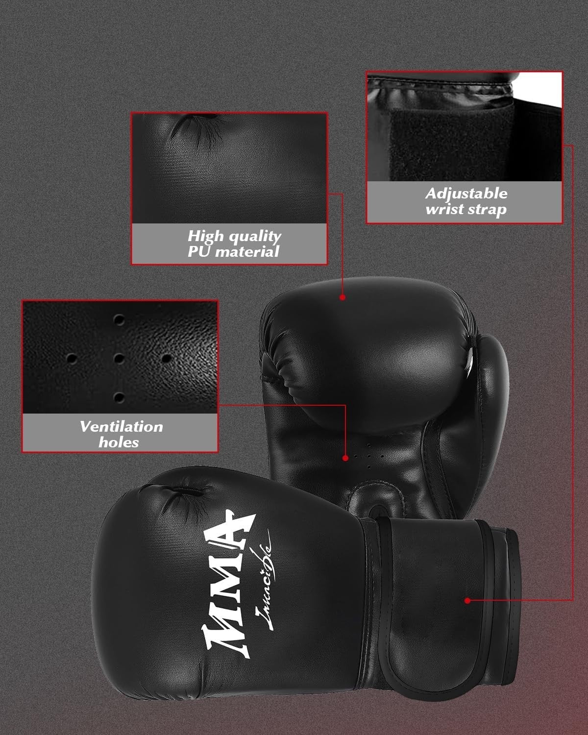 4ft Hanging Boxing Punch Bag Unfilled MMA Kick Training Kit