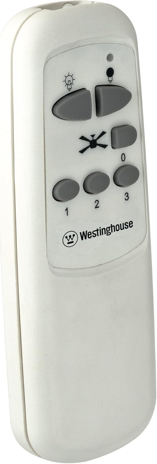 Westinghouse Bendan 52" Ceiling Fan, Satin Chrome, Silver Blades, Remote