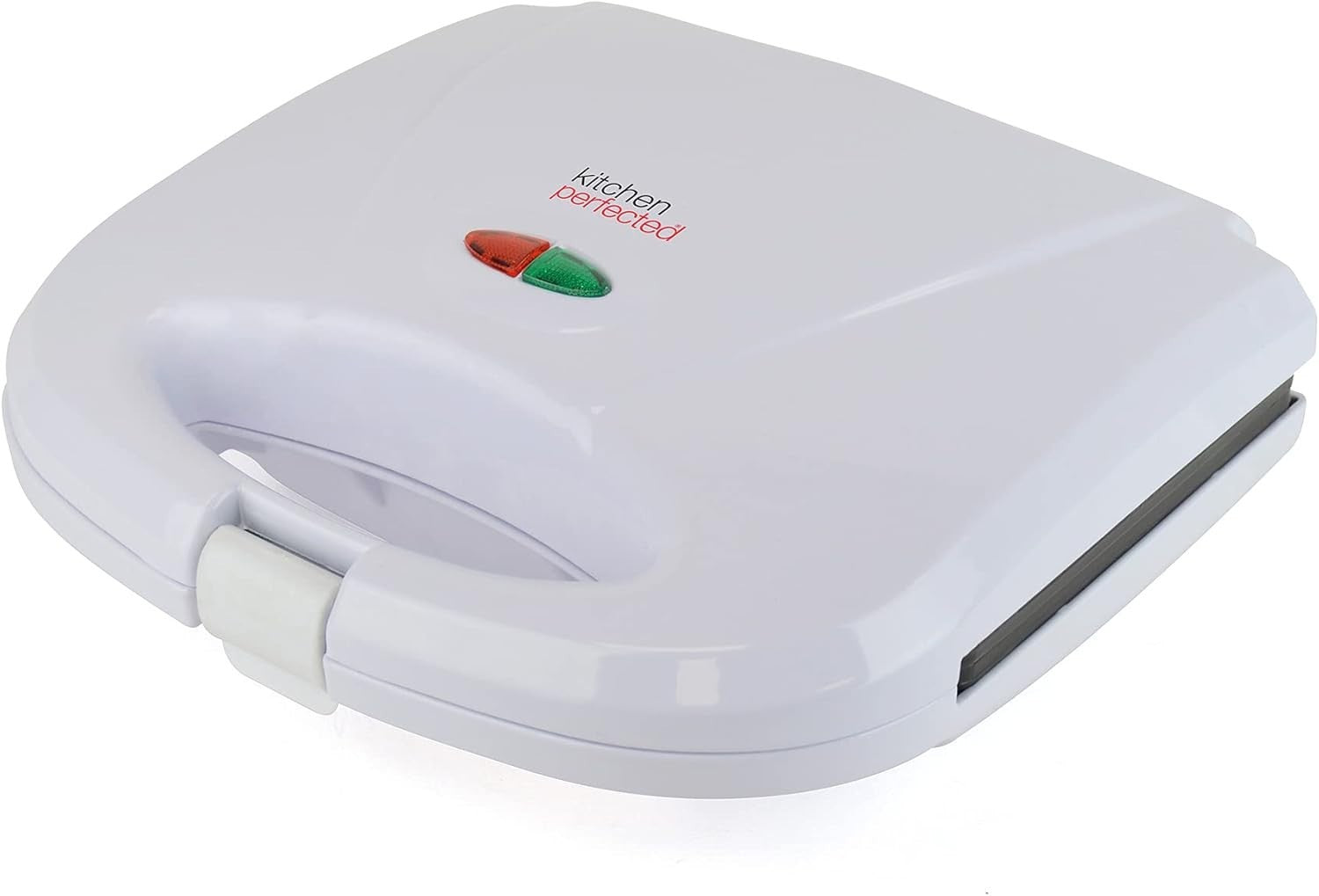 2-Slice Sandwich & Omelette Maker Portable Non-Stick White