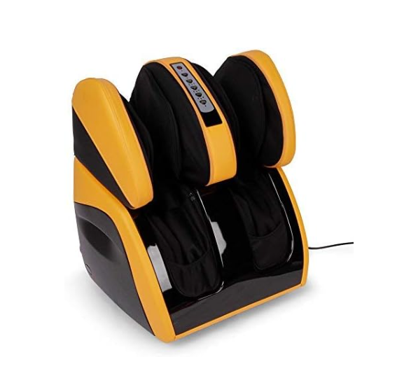 Full Leg & Foot Massager with Shiatsu, Heat & Compression Therapy