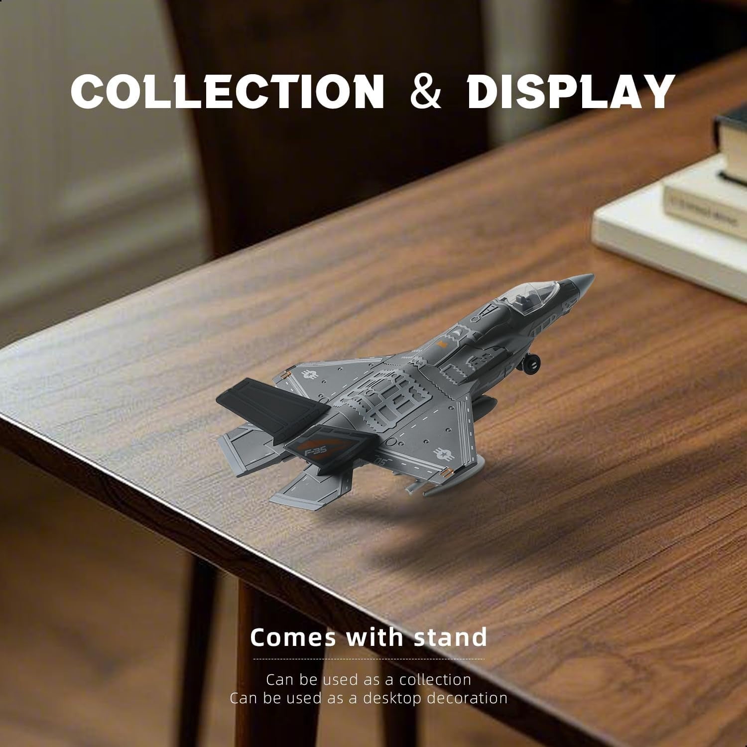 F-35 Fighter Jet 1:72 Model Kit Airplane DIY Toy Gift Adults Kids