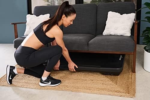 Foldable Walking Pad Treadmill 6km/h Quiet Slim Under Desk Home Office Portable