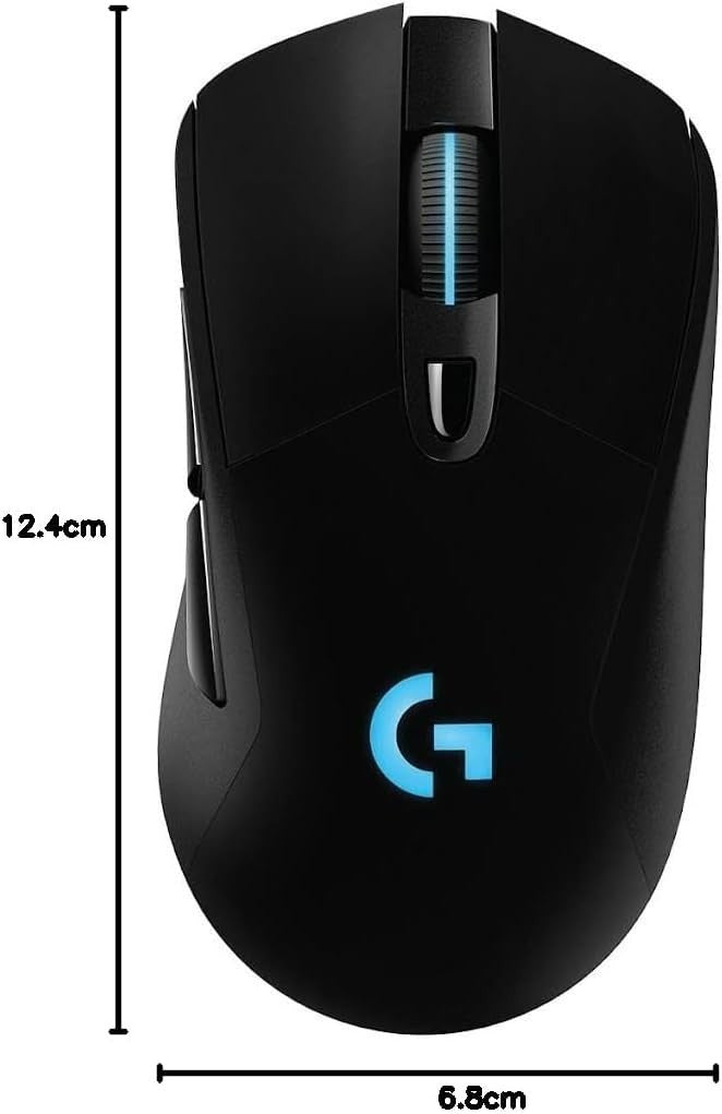 Wireless Gaming Mouse 25,600 DPI HERO Sensor RGB 6 Buttons