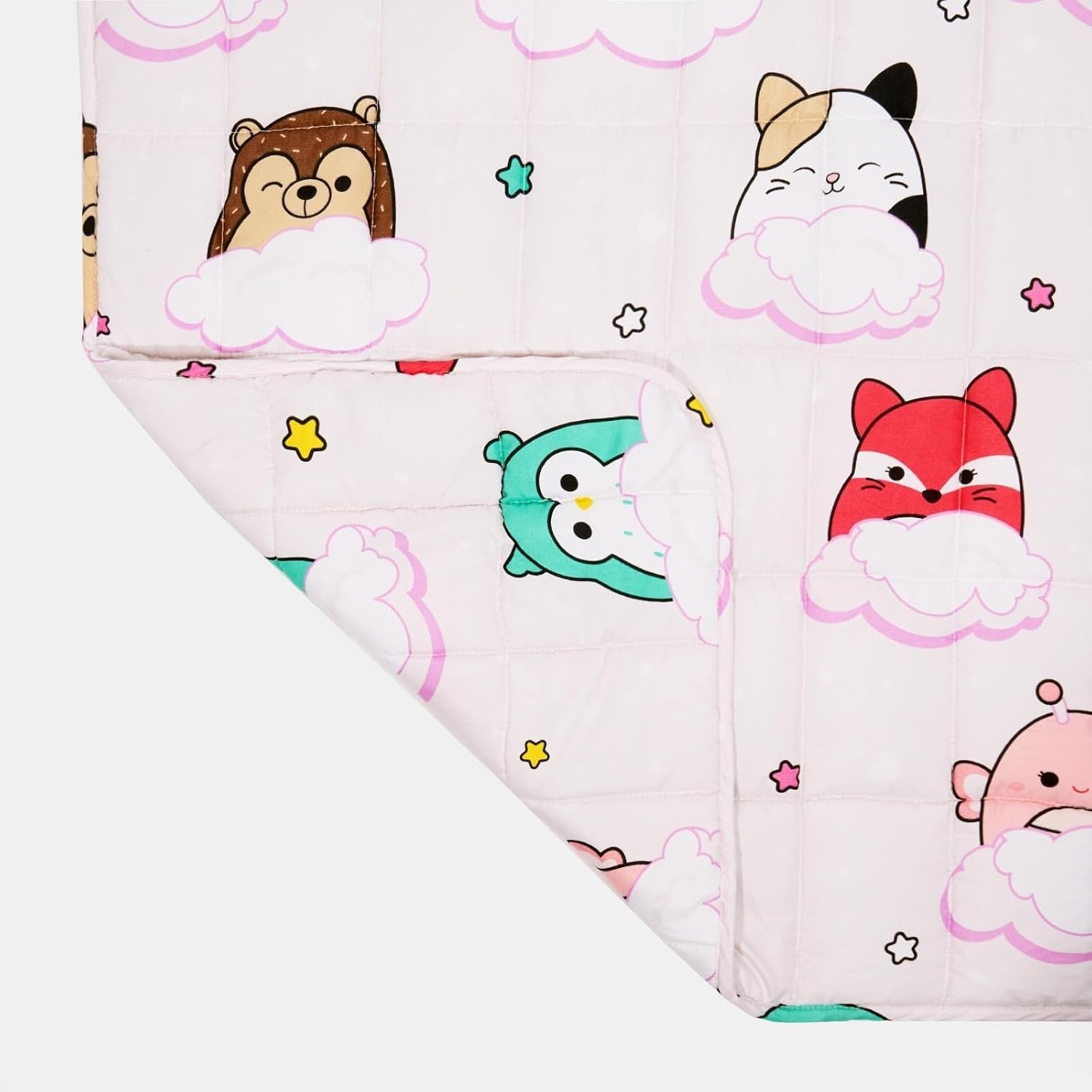3kg Weighted Blanket Lilac Squishmallows Cotton Sleep Aid