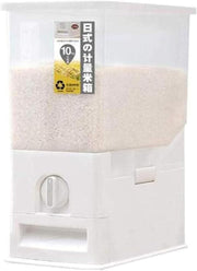 10KG Multifunction Rice Dispenser Dry Food Storage Container Airtight Bin