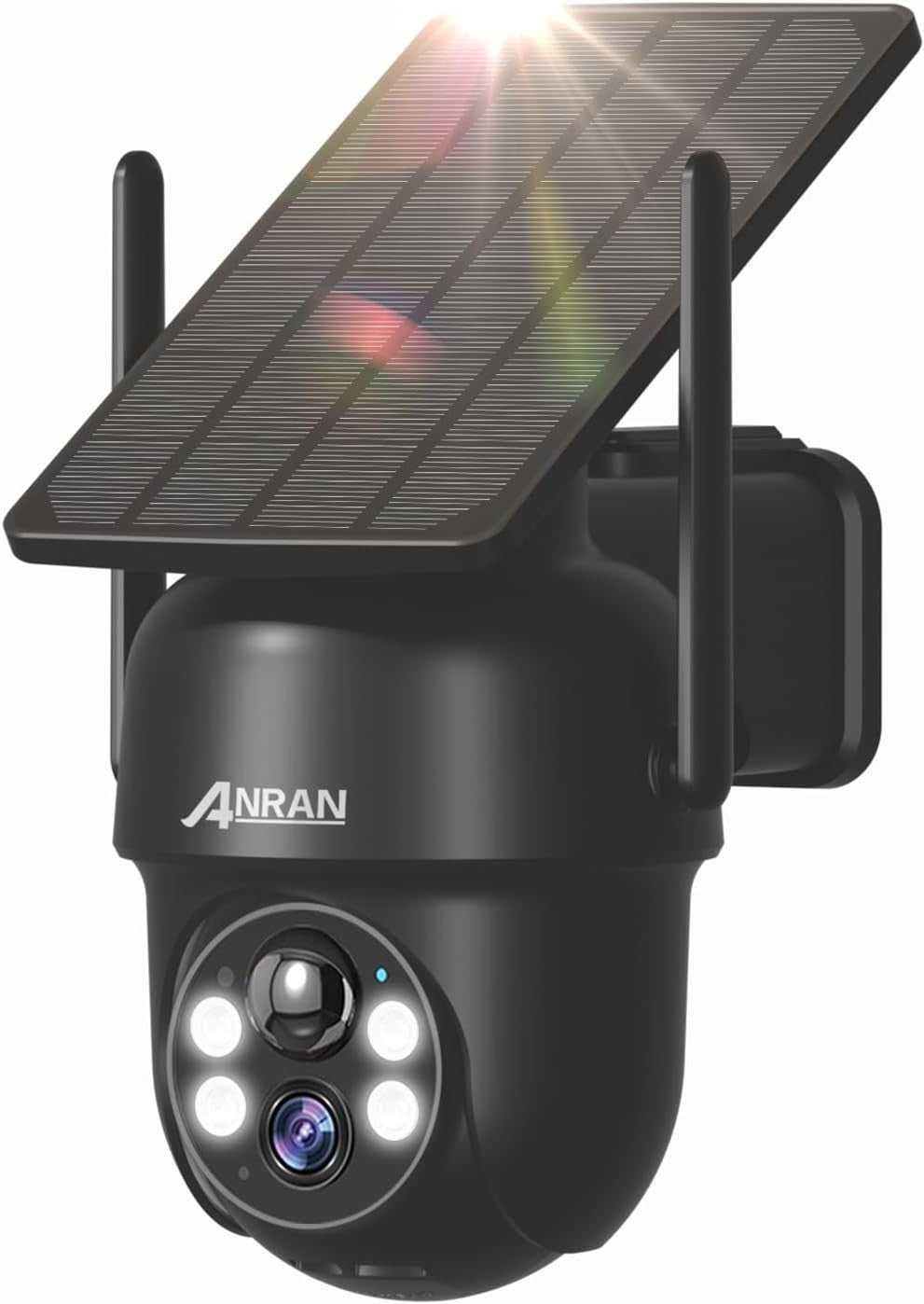 3K 5MP Solar Security Camera Wireless Outdoor 360° PTZ Color Night