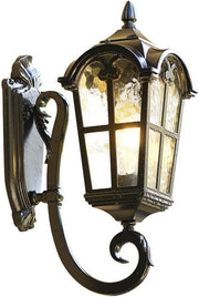Retro European Style Wall Lamp – E27 Waterproof Lantern, Vintage Lighting