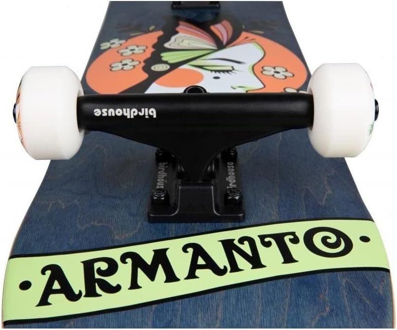 Armanto Butterfly Stage 3 Complete Skateboard 8" Blue Adult Deck