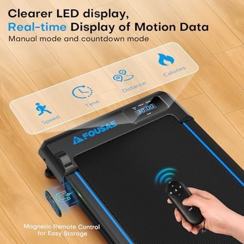 Foldable Walking Pad Treadmill 10KM/H 9% Incline 3-in-1 Home Jogging