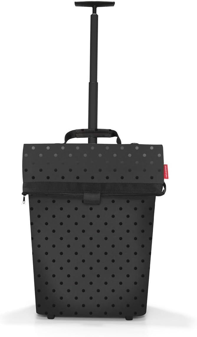 Foldable Shopping Trolley with Adjustable Handle & Recycled Water-Resistant Bag