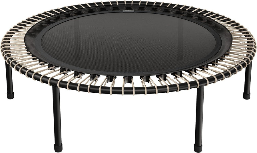 Fitness Rebounder Trampoline 112cm Silent Bungee Suspension 150kg