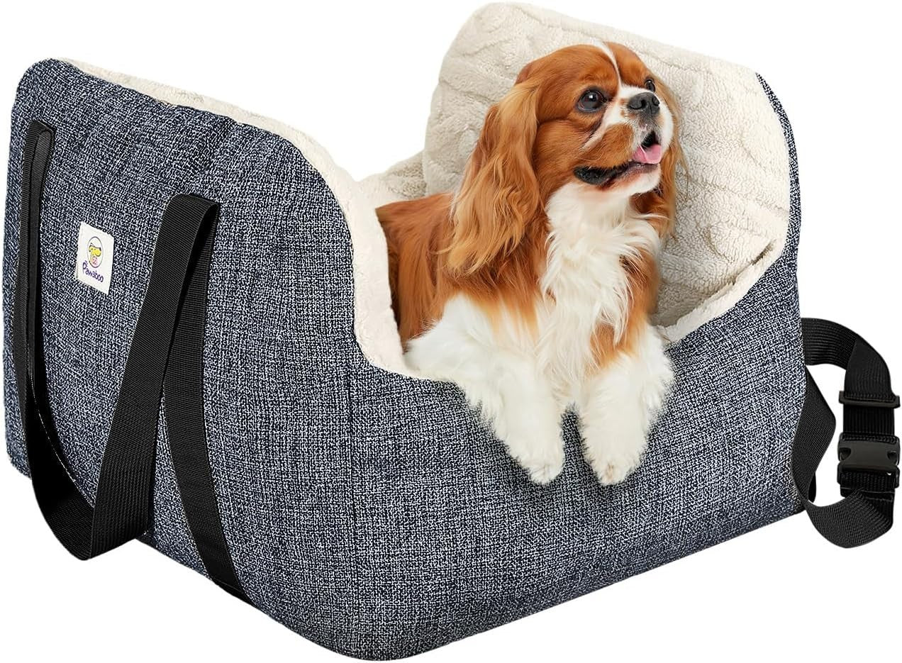 Dog Booster Car Seat Pet Travel Bed Safety Leash Washable Up to 25lbs