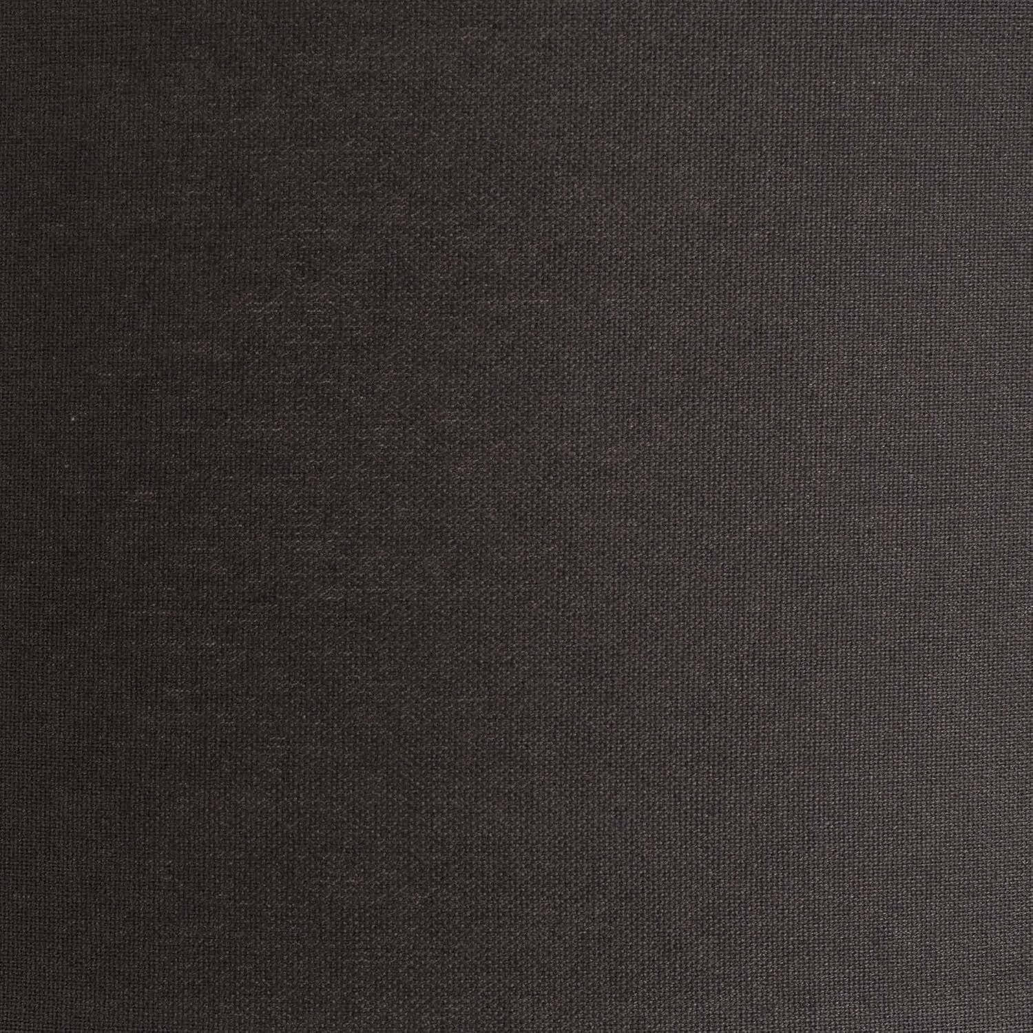 Dark Grey Cylinder Lampshade 45cm Fabric Drum Table & Floor Lamp Shade