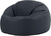 Waterproof Bean Bag Chair Indoor Outdoor Garden Seat Charcoal Grey Adult