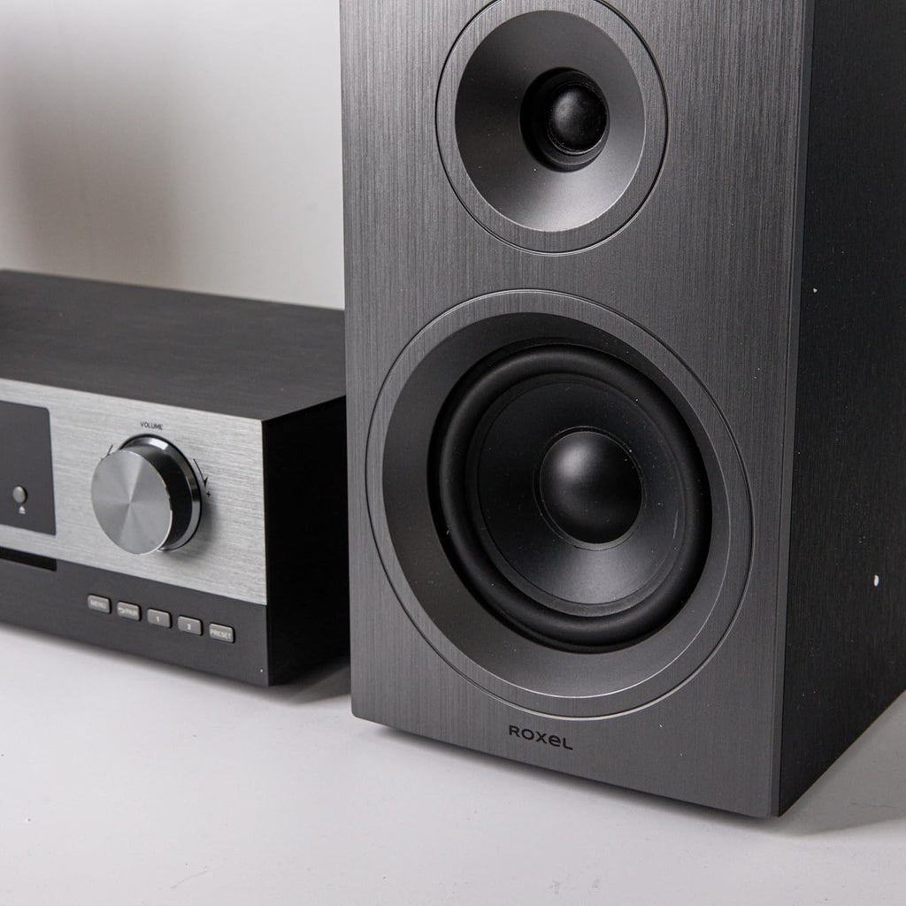 100W WiFi HiFi Stereo System | CD Player Bluetooth DAB+ Radio | HDMI USB AUX