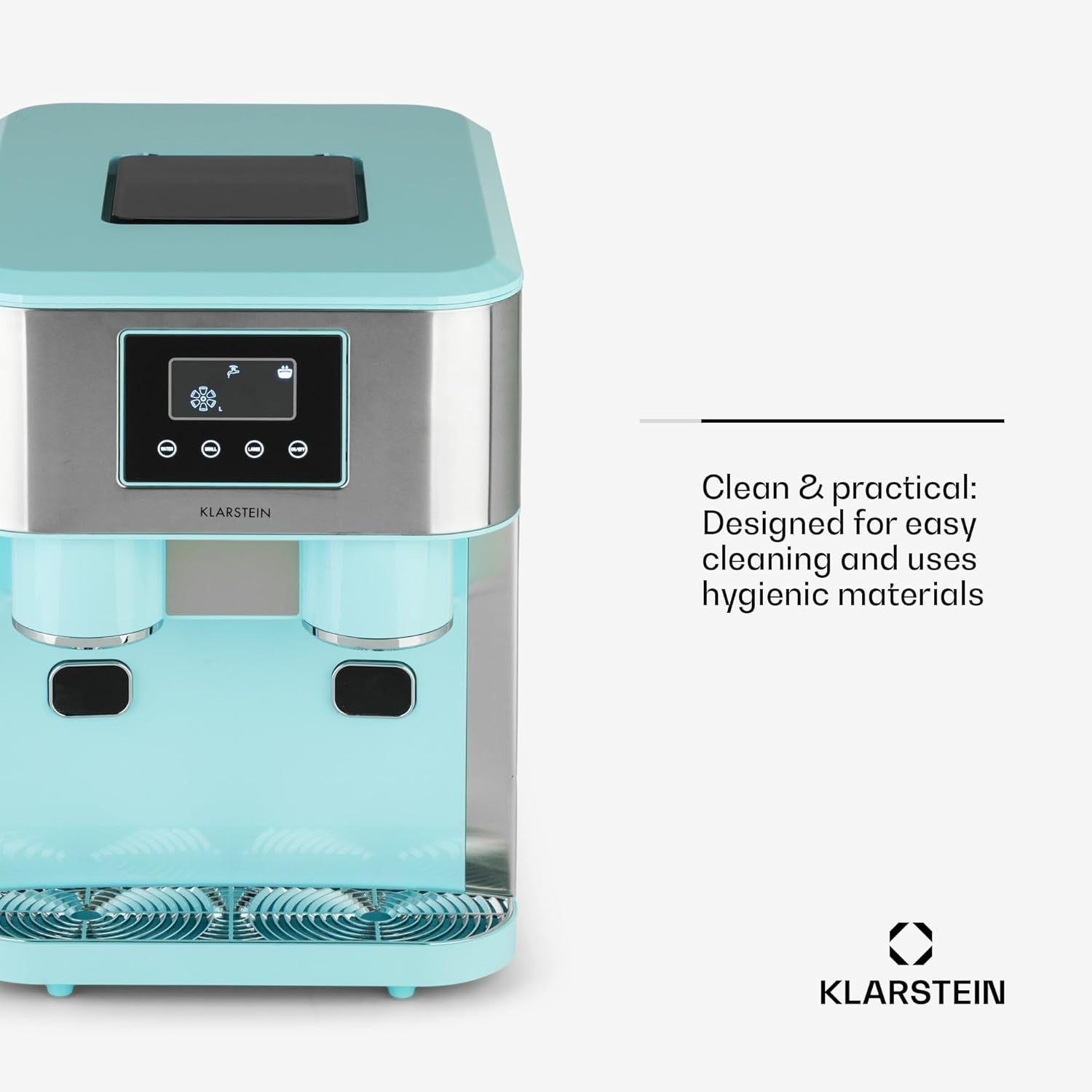 Countertop Ice Maker Cube & Crushed Ice 15kg/Day Touch Control