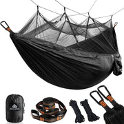 Camping Hammock with Mosquito Net 300kg Load 275x140cm Portable Outdoor Travel