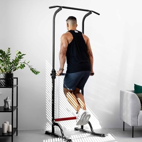Professional Adjustable Power Tower – Pull-Up, Dip & Push-Up Home Gym