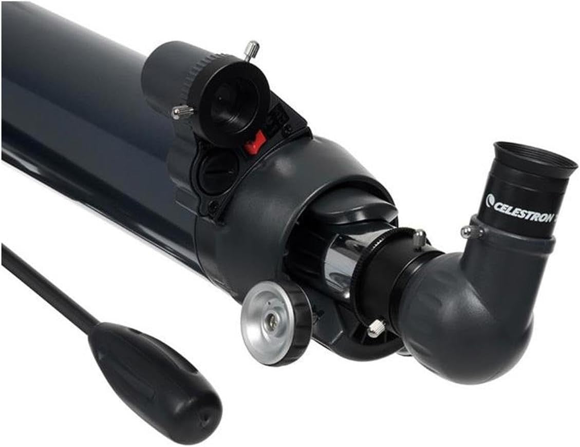 Powerful 90mm Refractor Telescope w/ Tripod, Plossl Eyepieces & StarPointer Find