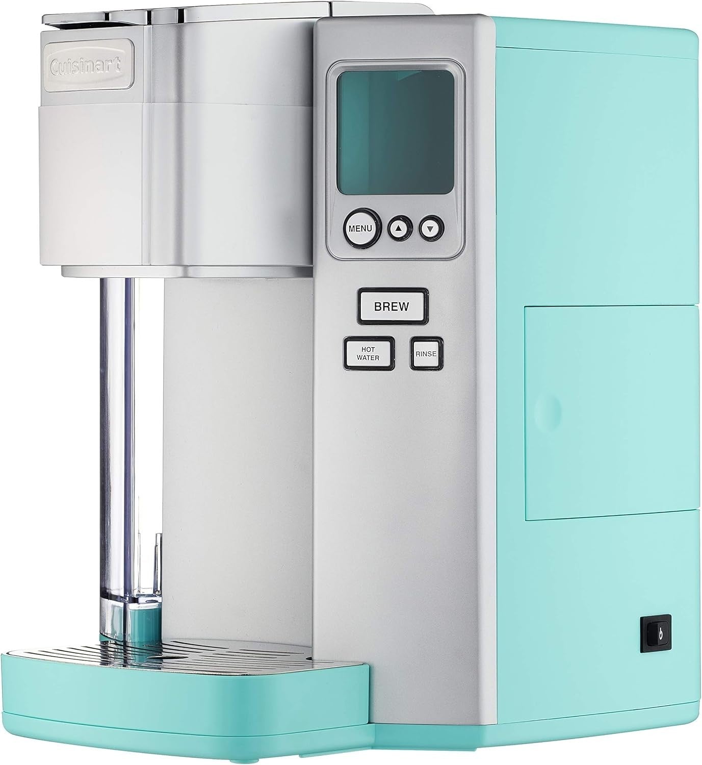 Single-Serve Coffee Maker 1050W Fast Brew | 2050g Tank | Compact Modern Blue