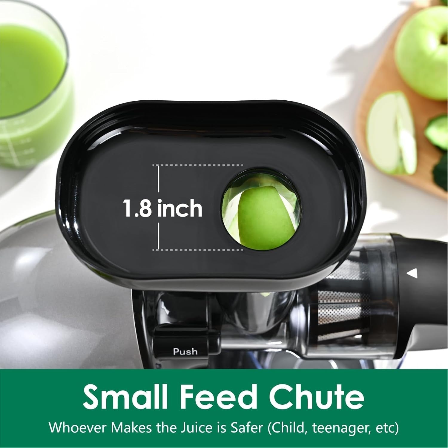Cold Press Juicer Slow Masticating 2 Speed Quiet Reverse BPA Free