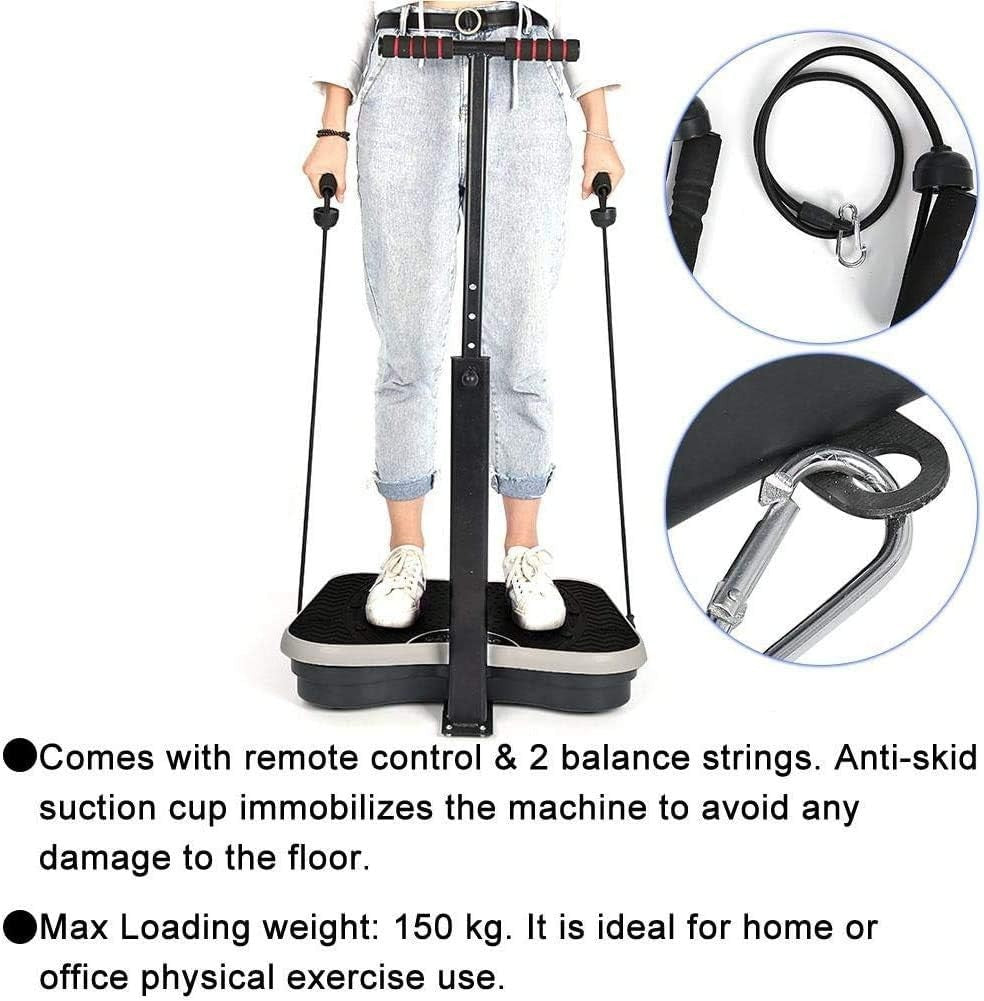 Vibration Plate Exercise Machine Fat Burning 99 Speeds Home Fitness