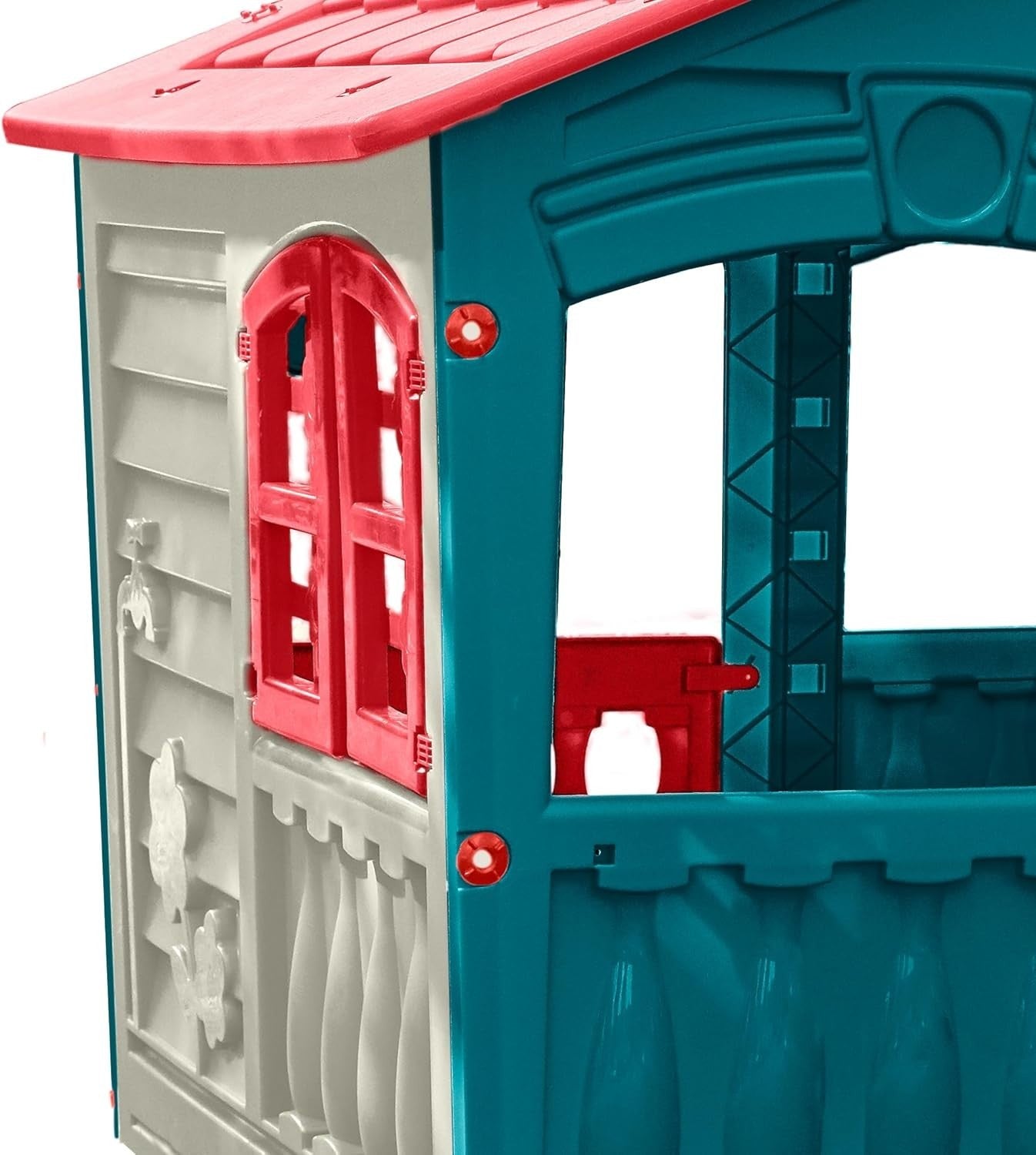 Kids Plastic Playhouse Indoor Outdoor Garden House Ages 2+