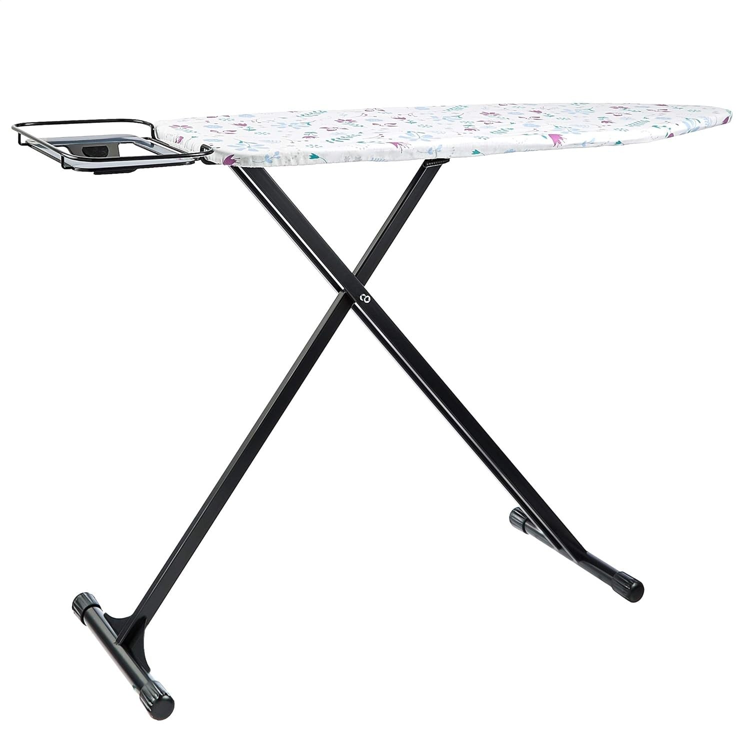 Medium Ironing Board Adjustable Height Foldable Steel Frame 122x38cm