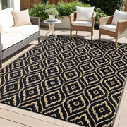 Extra Large Waterproof Outdoor Rug 240x300cm Reversible UV Patio Garden Mat